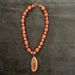 Necklace with Stone Pendant
